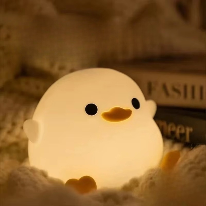 Floating Nightstand With Led Light - Lámpara de Silicona con Forma de