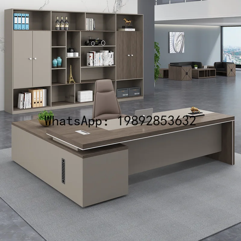 Office Furniture - Escritorio ejecutivo H5.15 para oficina, muebles