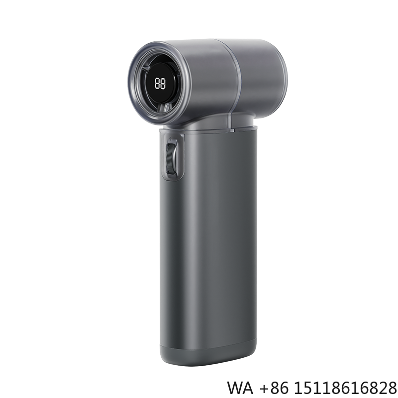 Outdoor Furniture - Ventilador Turbo Portátil Recargable de Mano