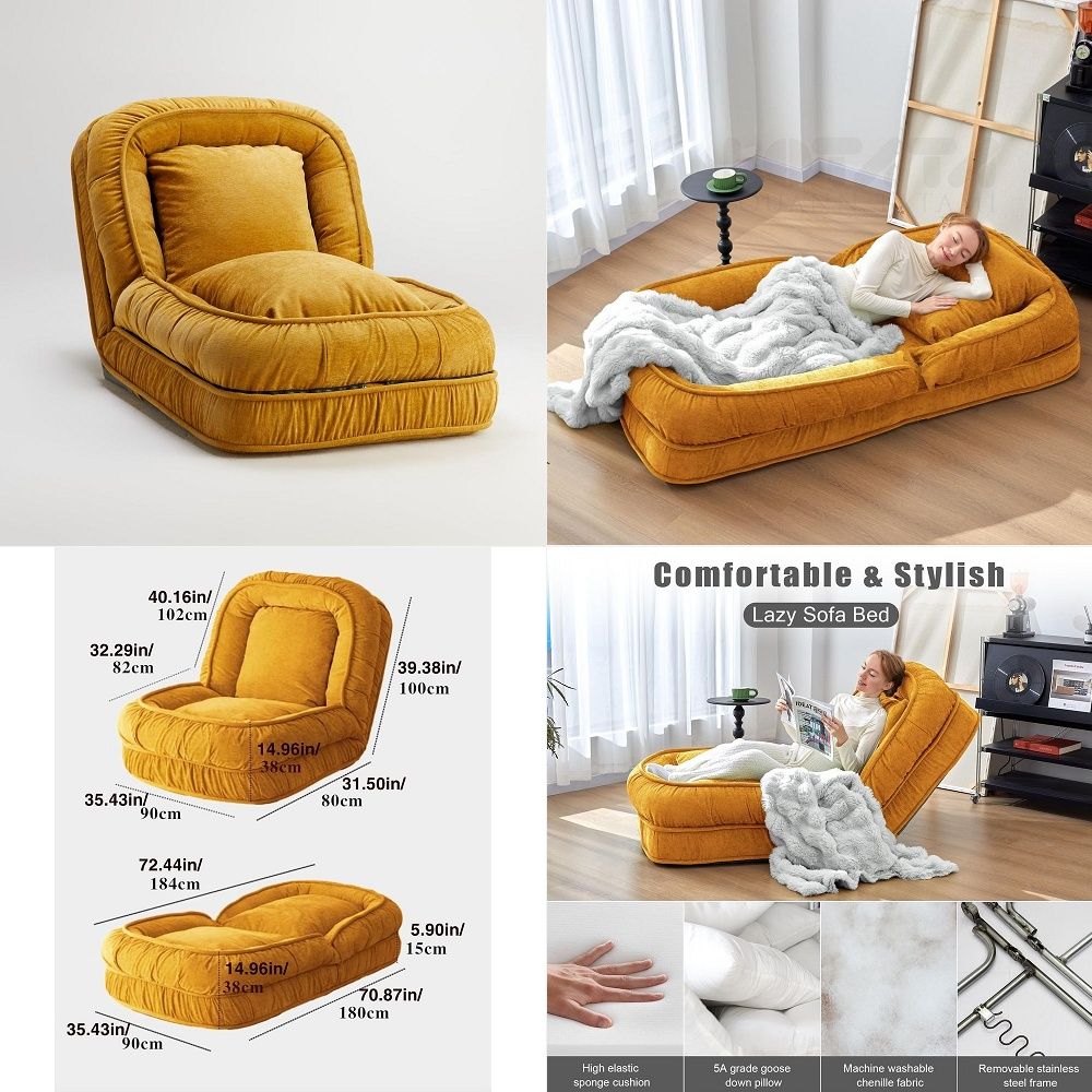 Sofas - Sofá Cama Plegable, Silla de Piso