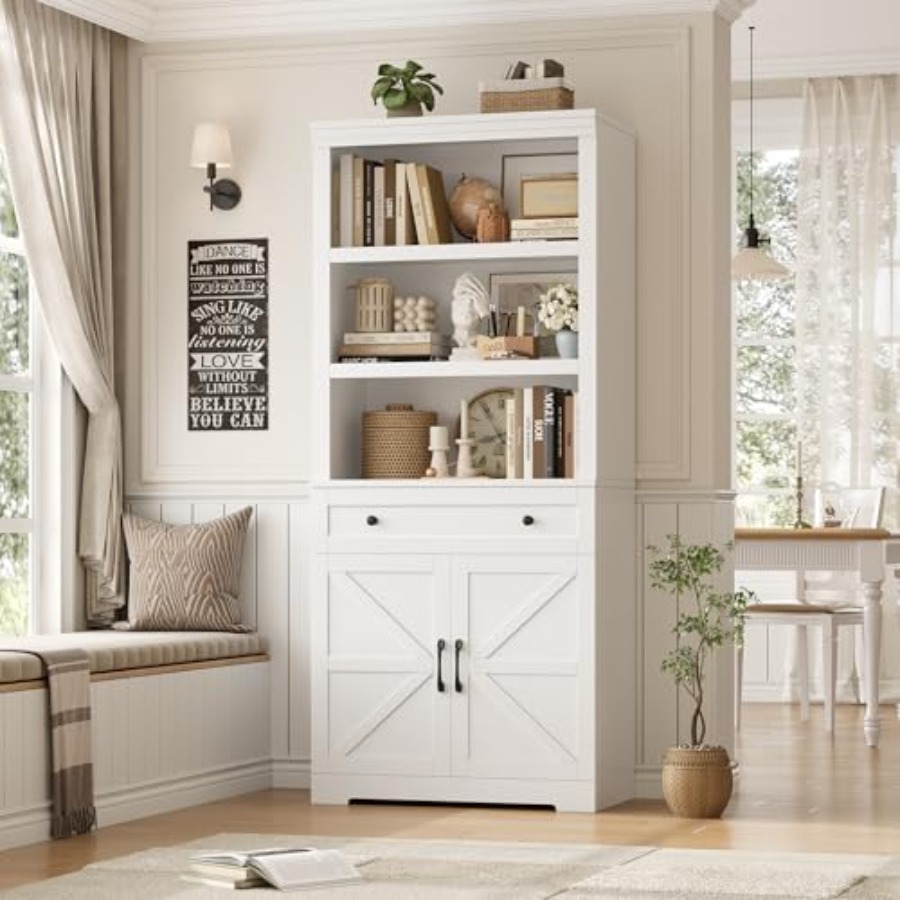 Storage - Estantería 72H con almacenamiento para sala