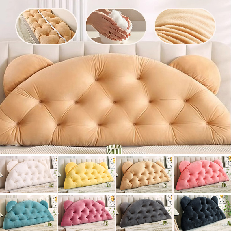 Headboard Cushion Backrest Tatami - Cojín de respaldo con orejas de
