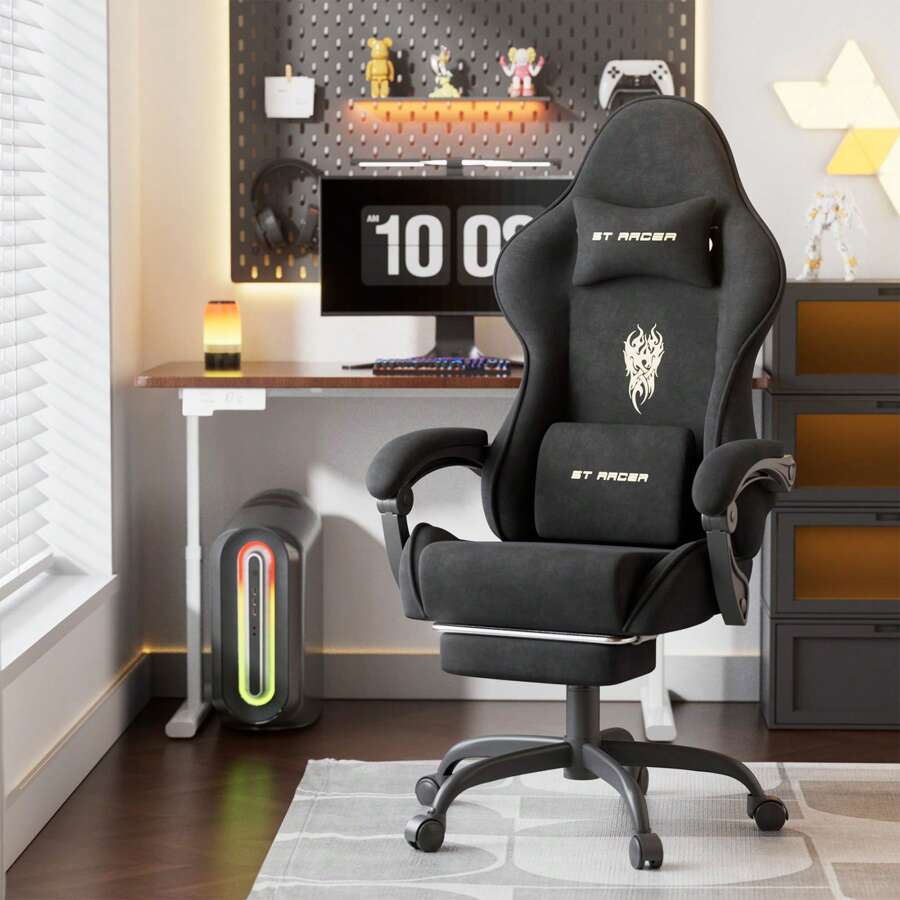 Sofas - Silla de juego con respaldo alto,