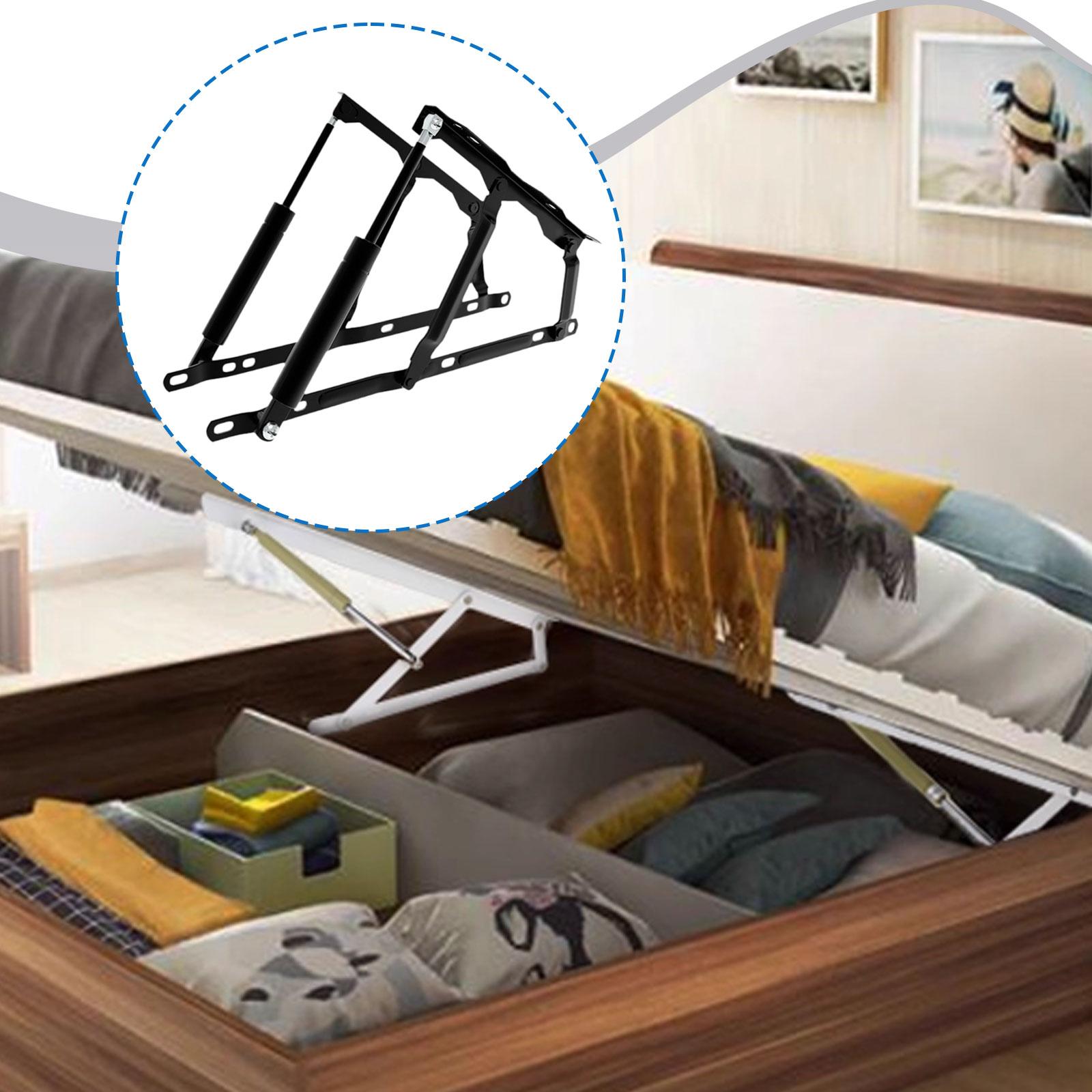 Gas Lift Storage Bed Hydraulic - 2x mecanismo de elevación de cama