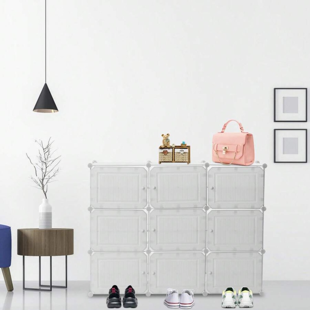 Organizador de zapatos para 36 - Shoe Rack Cabinet Narrow Entryway reseña y precio