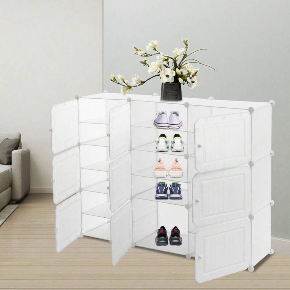 Organizador de zapatos para 36 - Shoe Rack Cabinet Narrow Entryway reseña y precio