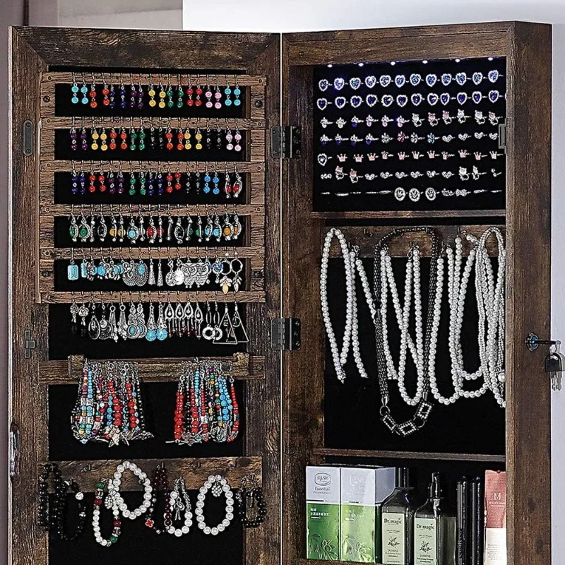 Armario de Joyería con Espejo  - Full Length Mirror Jewelry Armoire reseña y precio