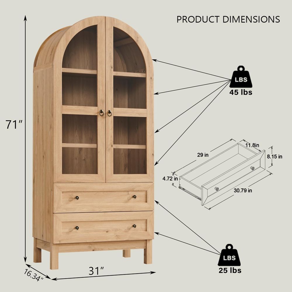 Armario de Cocina Arqueado de  - Storage reseña y precio