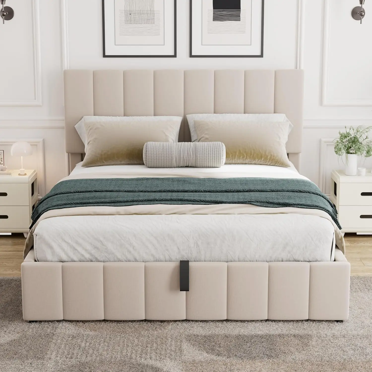 Cama con plataforma de almacen - Gas Lift Storage Bed Hydraulic reseña y precio