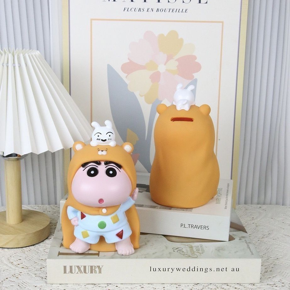 Hucha de Crayon Shin-Chan con  - Bedroom Furniture reseña y precio