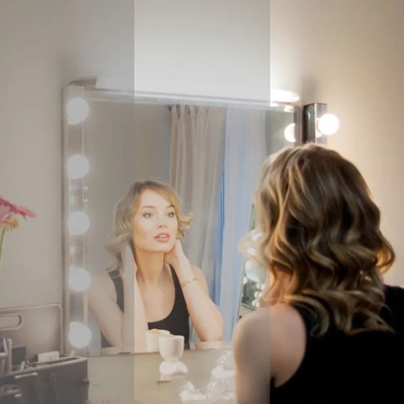 Luz LED regulable para espejo, - Dressing Table Vanity With Lighted Mirror reseña y precio