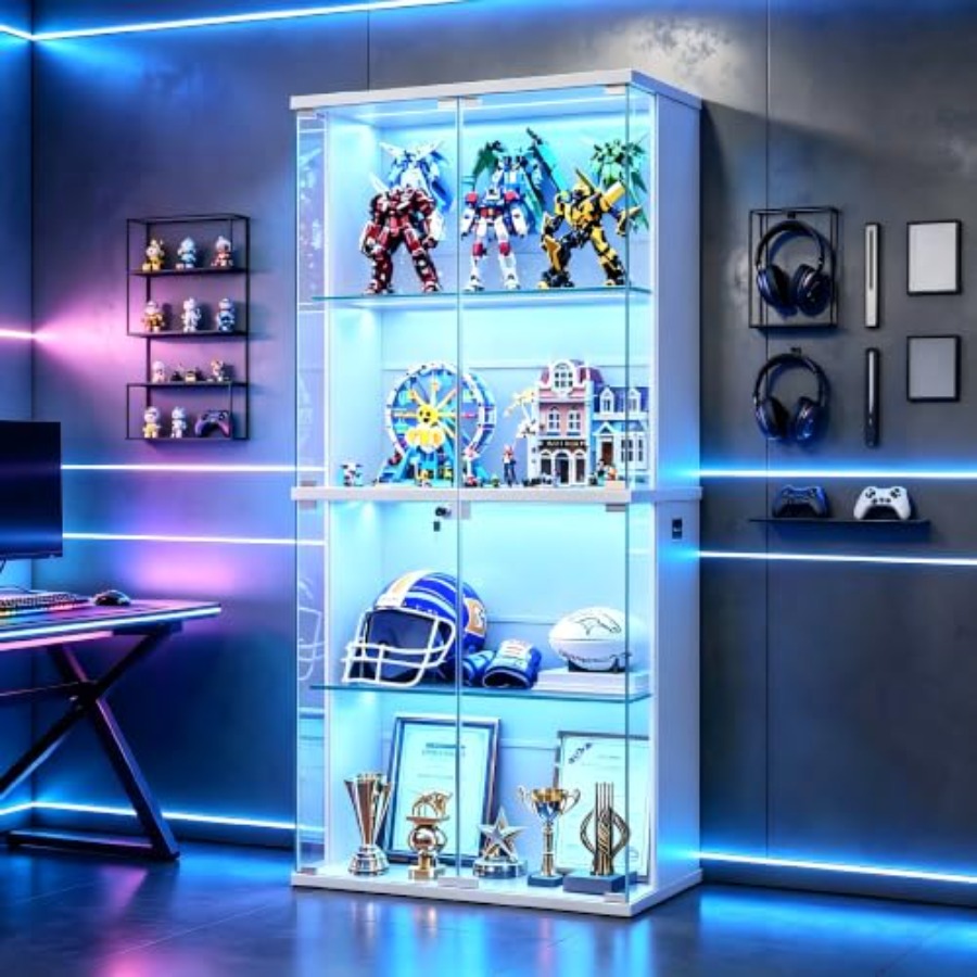 Vitrina de Cristal 66 para Col - Storage reseña y precio