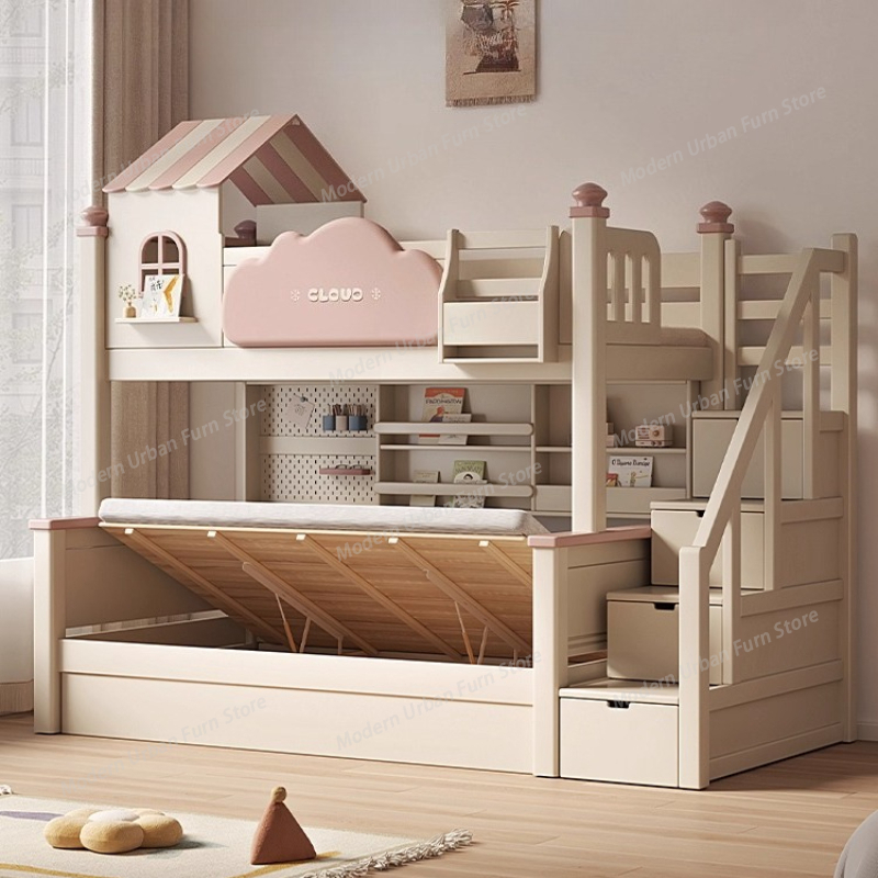 Muebles Infantiles, Camas Lite - King Size Bed Frame With Storage Drawers reseña y precio