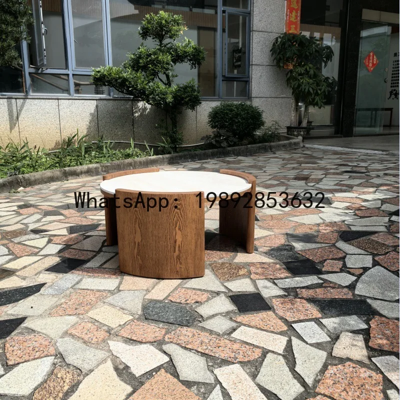 Mesa de centro de madera maciz - Tables reseña y precio