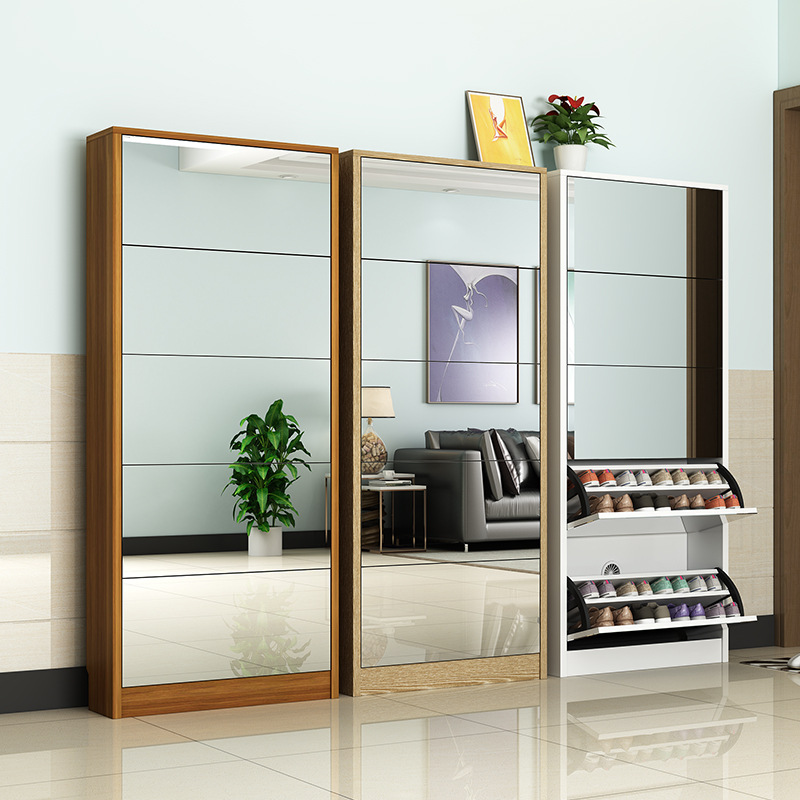 Mueble Zapatero Moderno de Mad - Shoe Rack Cabinet Narrow Entryway reseña y precio