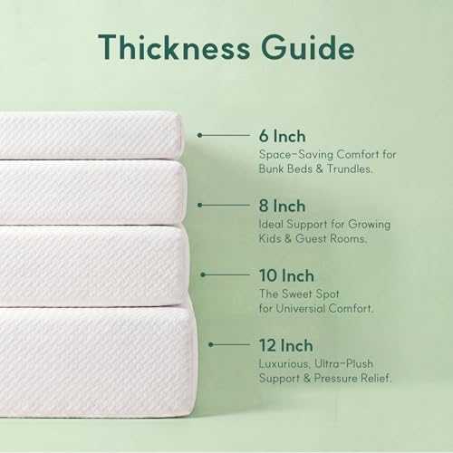 Colchón Queen, Colchón Queen S - Memory Foam Mattress In A Box Queen reseña y precio