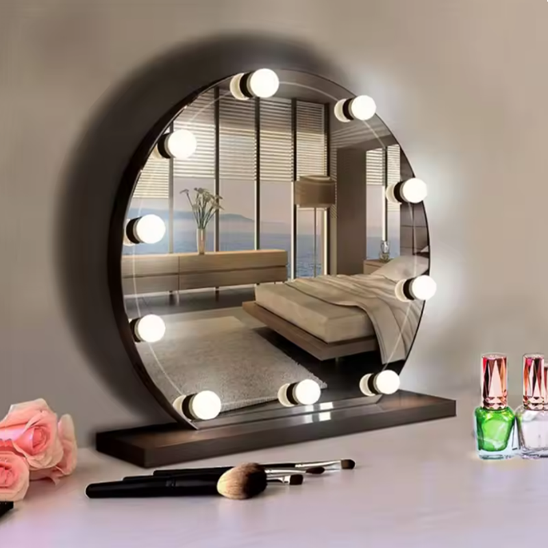 Lámpara LED USB Hollywood para - Dressing Table Vanity With Lighted Mirror reseña y precio