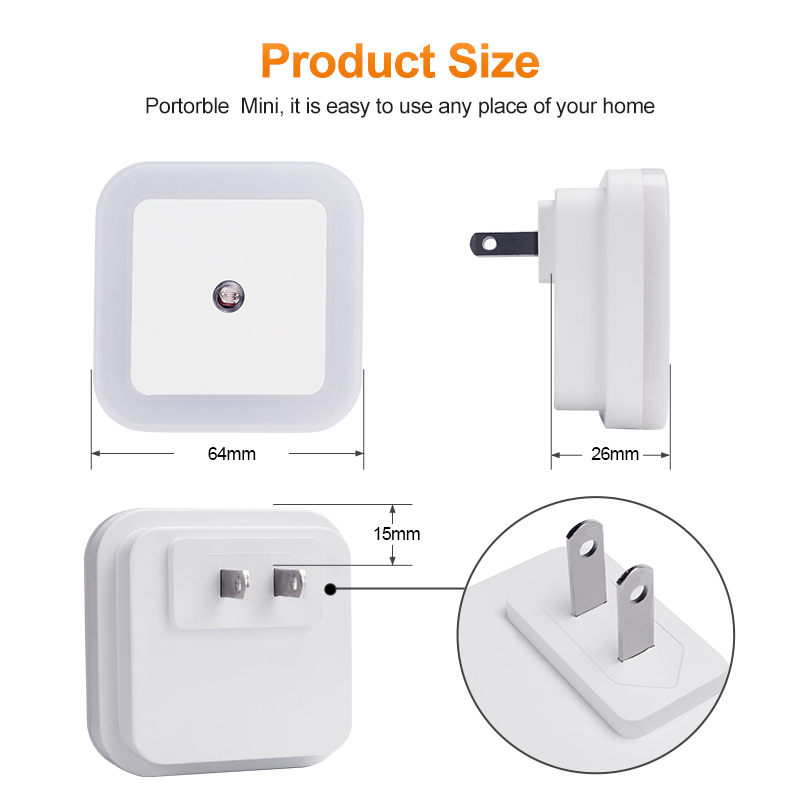 Luz nocturna LED mini con sens - Floating Nightstand With Led Light reseña y precio