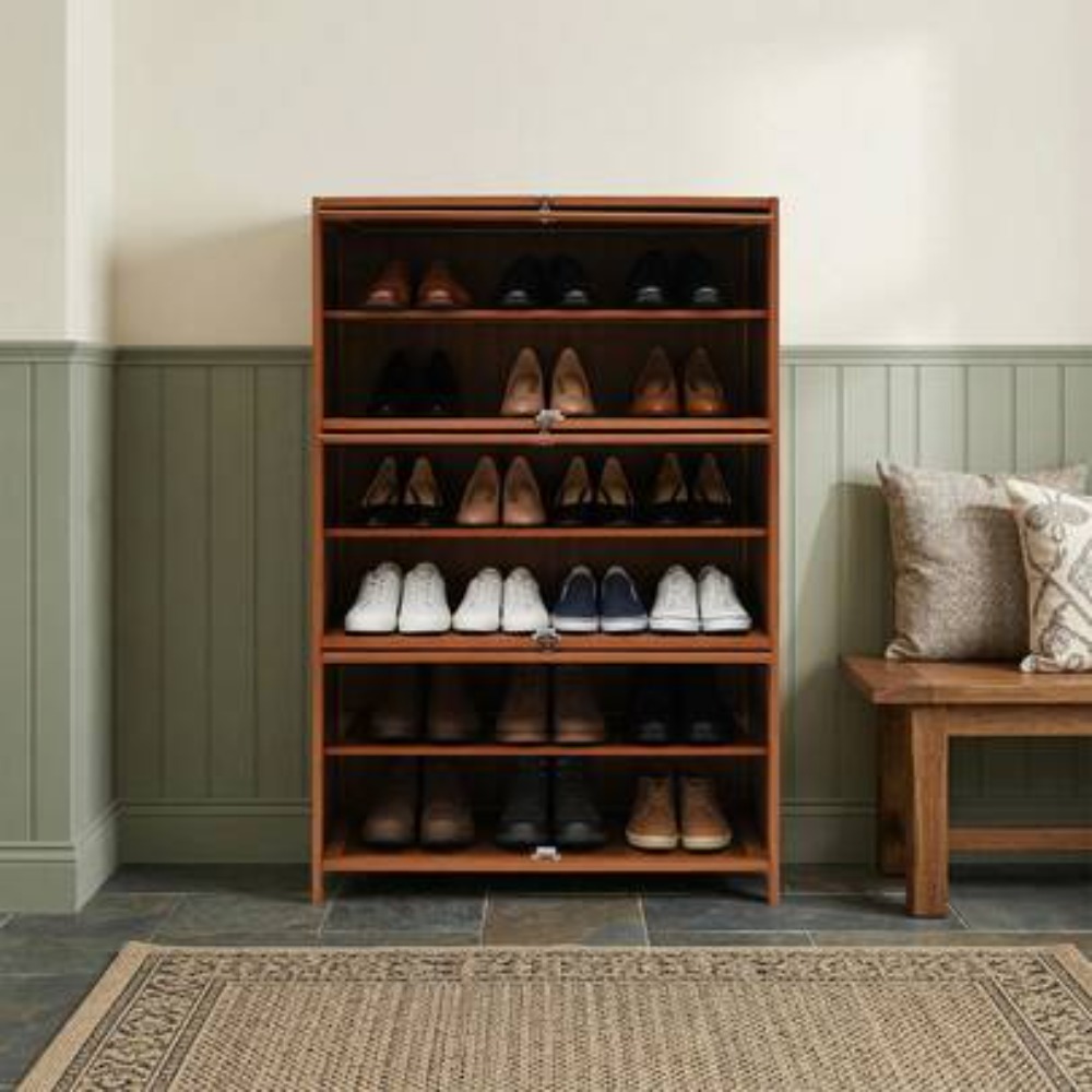 Zapatero de 7 Niveles con Puer - Shoe Rack Cabinet Narrow Entryway reseña y precio