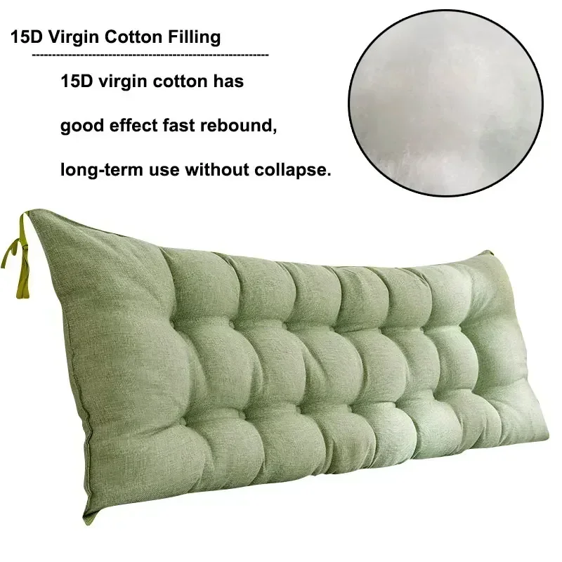 1 unidad de cojín largo para s - Headboard Cushion Backrest Tatami reseña y precio
