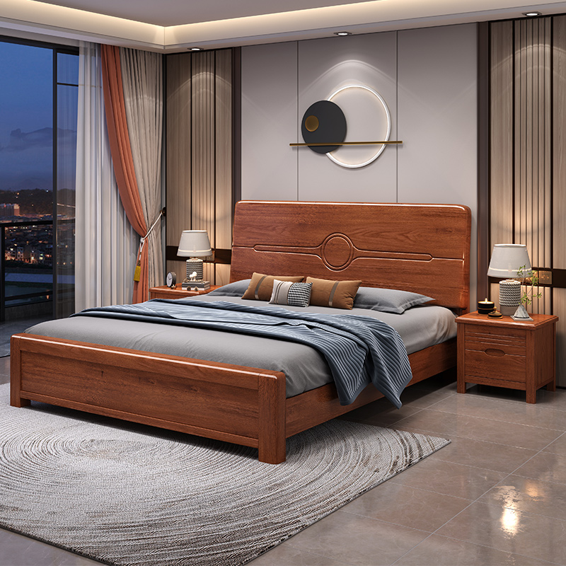 Cama de Madera Maciza de Nogal - Gas Lift Storage Bed Hydraulic reseña y precio