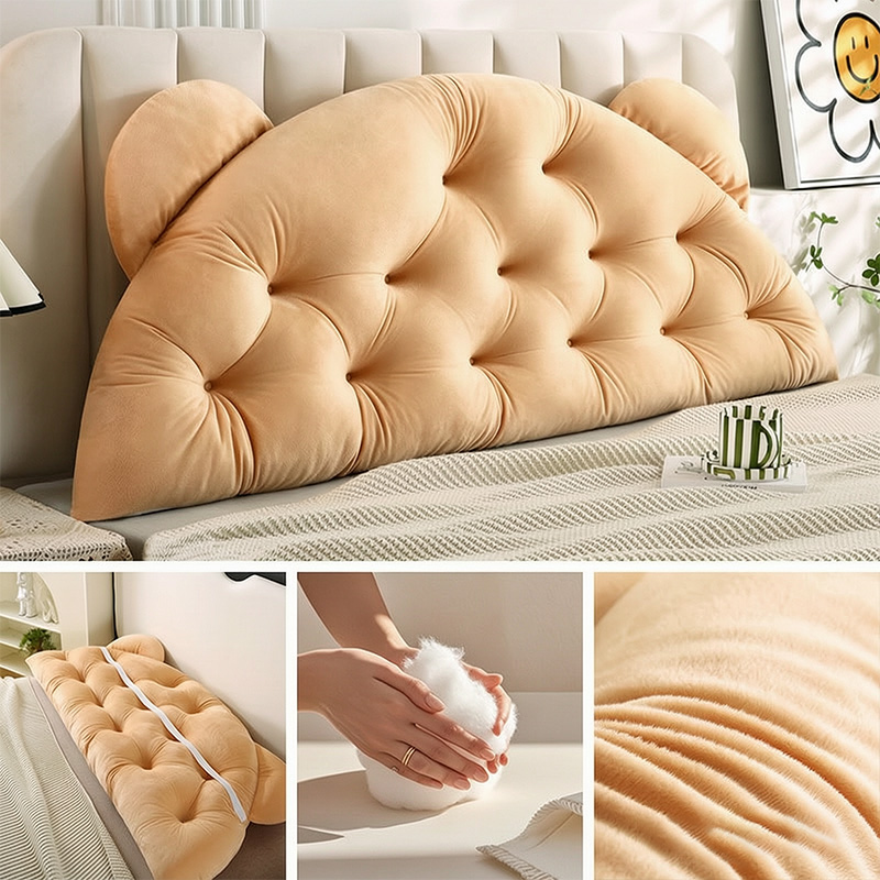 Cojín de respaldo con orejas d - Headboard Cushion Backrest Tatami reseña y precio