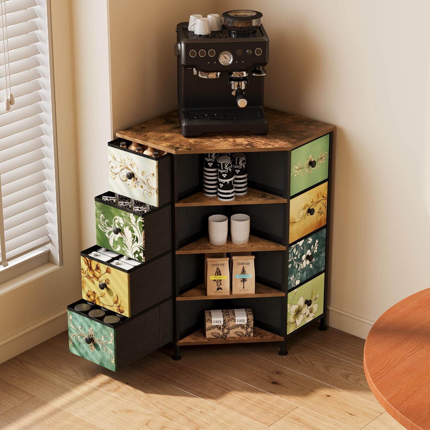 Cómoda esquinera de 8 cajones  - Bedroom Furniture reseña y precio