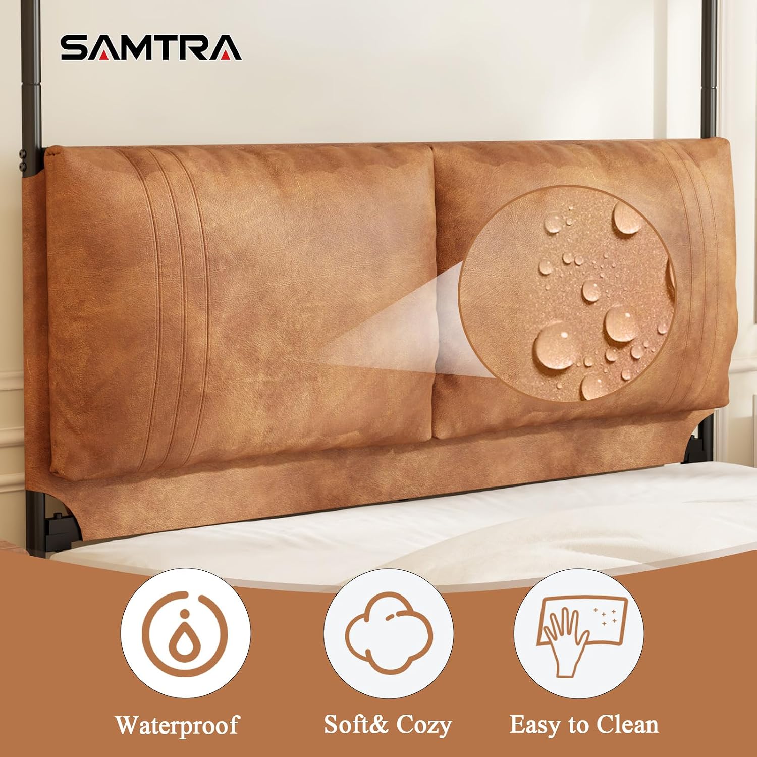 Base de Cama Queen con Dosel y - Canopy Bed Frame Metal Queen reseña y precio