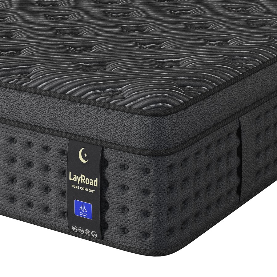 Colchón híbrido de espuma visc - Memory Foam Mattress In A Box Queen reseña y precio