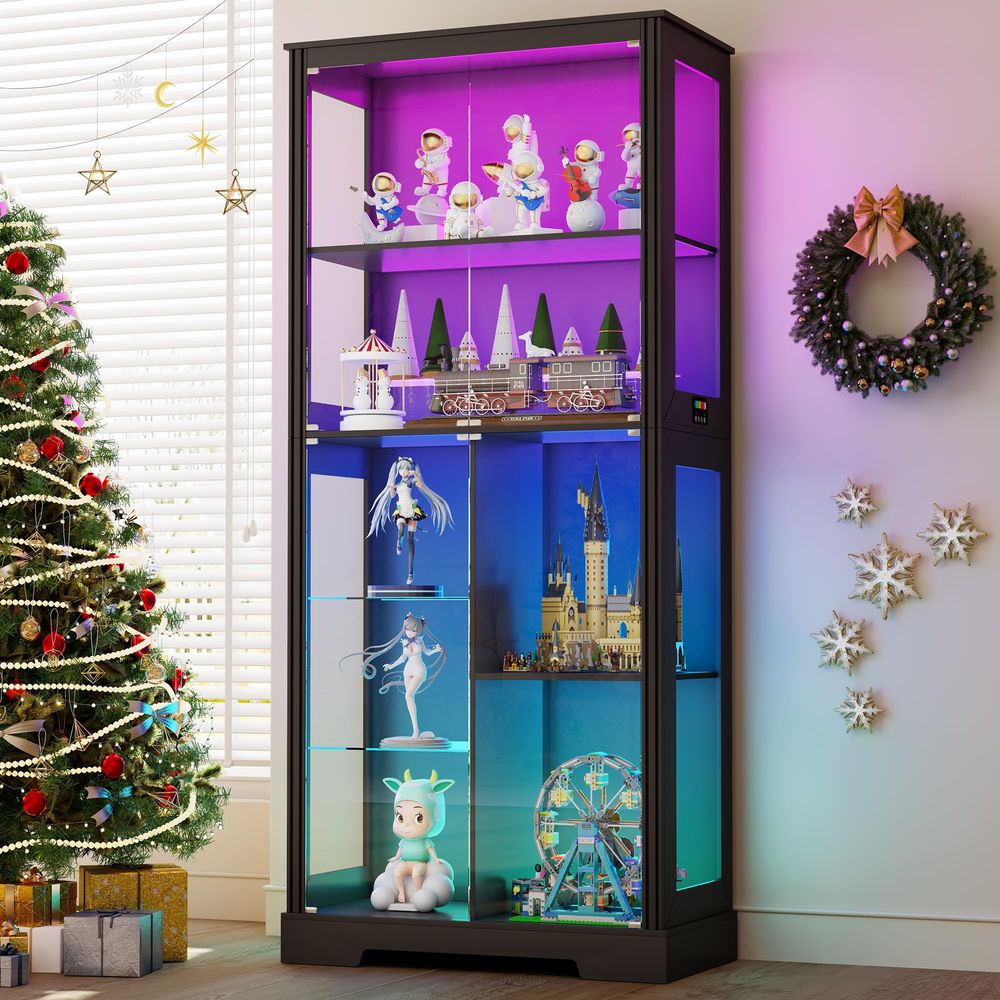 Vitrina Esquinera Iluminada co - Storage reseña y precio