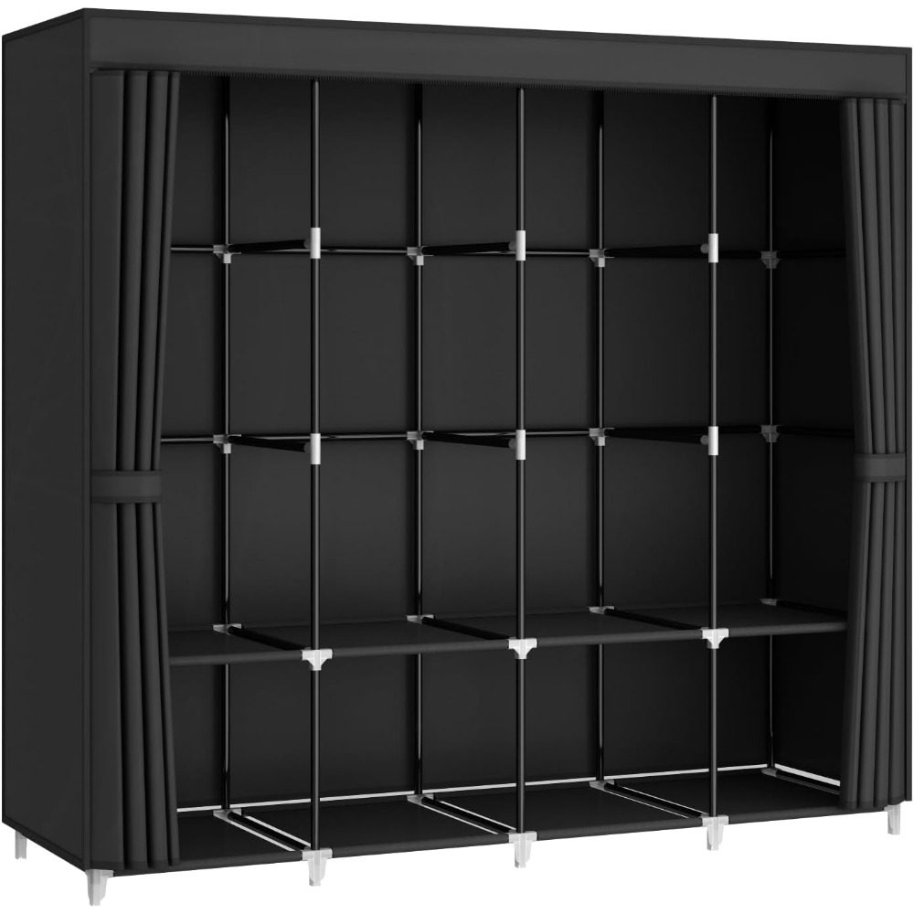 Armario Portátil con Envío en  - Wardrobe Closet Portable Fabric Cover reseña y precio