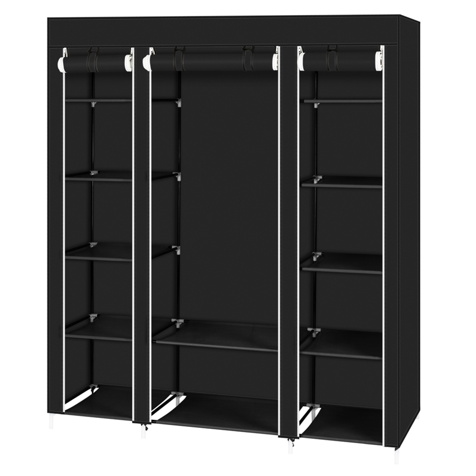 Armario de ropa portátil de 69 - Wardrobe Closet Portable Fabric Cover reseña y precio