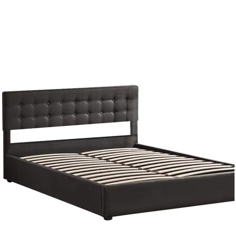 Cama Otomana Moderna con Tapiz - Gas Lift Storage Bed Hydraulic reseña y precio