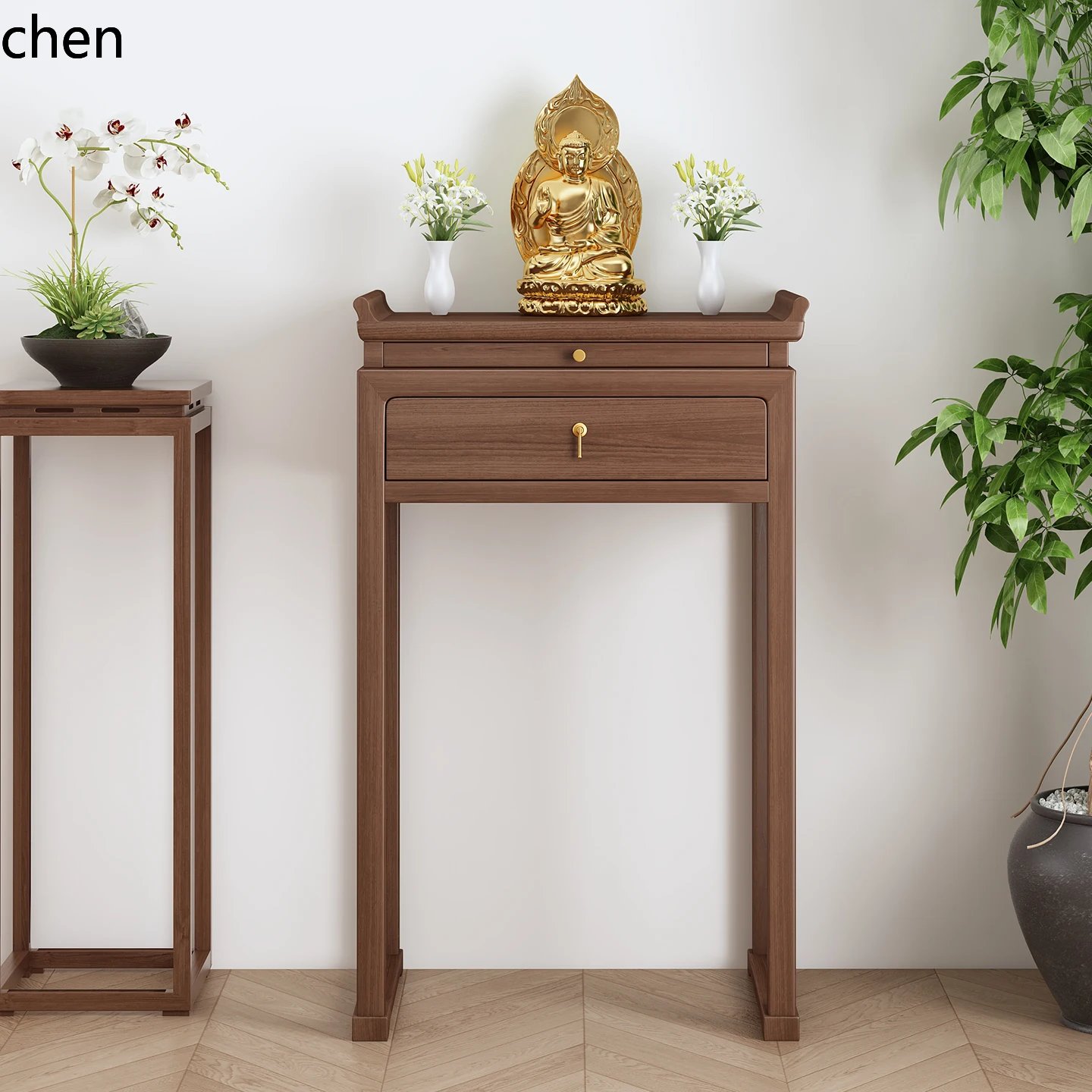 Mesa de ofrendas de madera de  - Tables reseña y precio