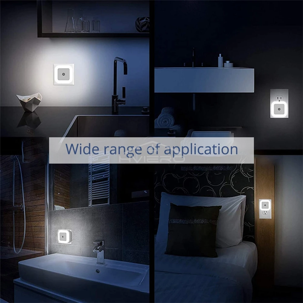 Luz LED nocturna con Sensor in - Floating Nightstand With Led Light reseña y precio