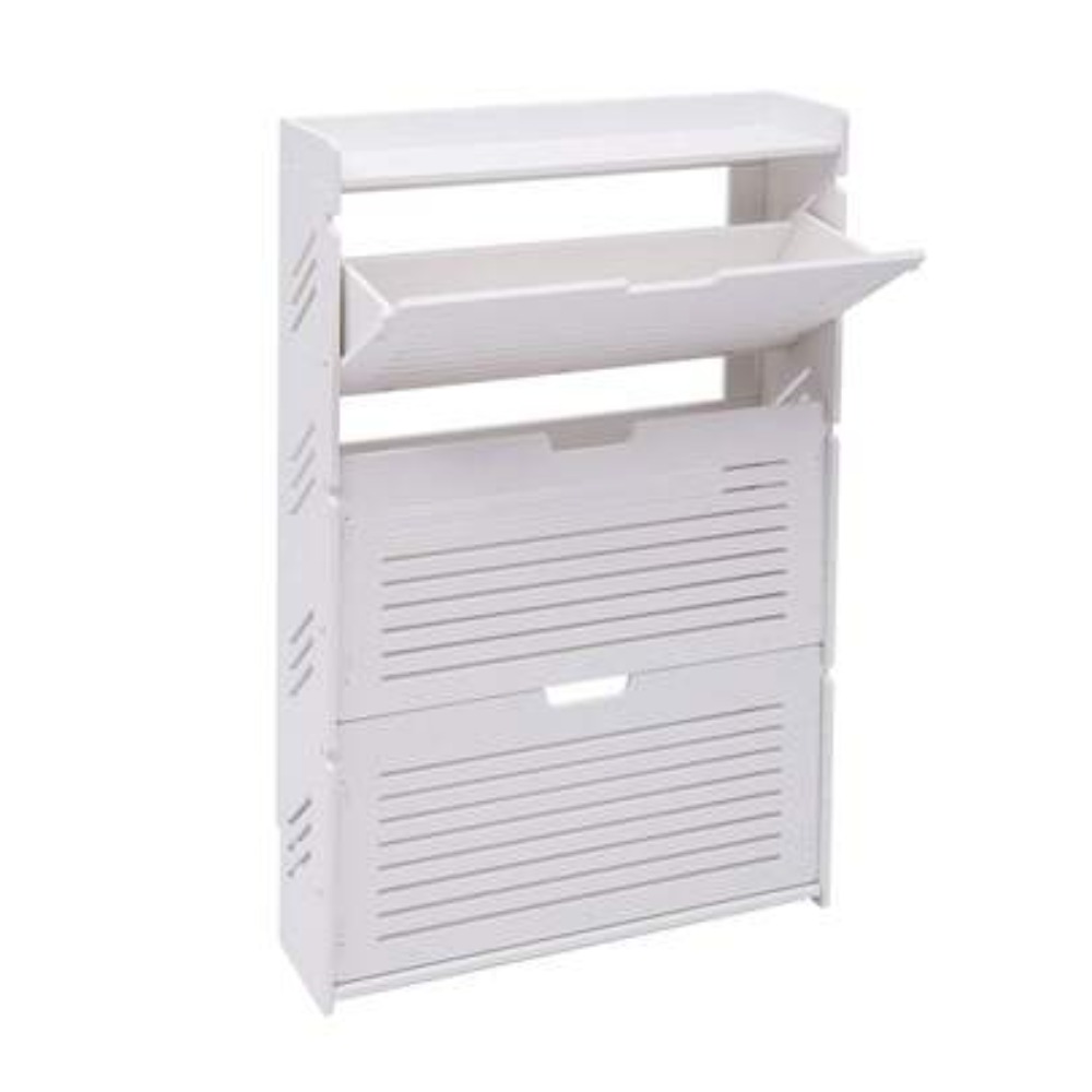 Mueble moderno para guardar za - Shoe Rack Cabinet Narrow Entryway reseña y precio