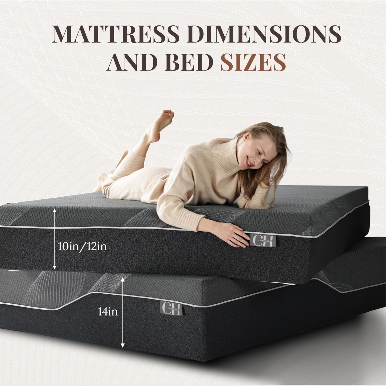 Colchón Queen de 12 pulgadas,  - Memory Foam Mattress In A Box Queen reseña y precio