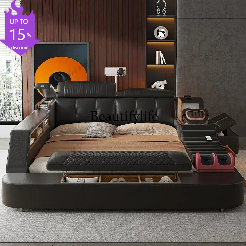 Cama doble tamaño King A182 ne - King Size Bed Frame With Storage Drawers reseña y precio