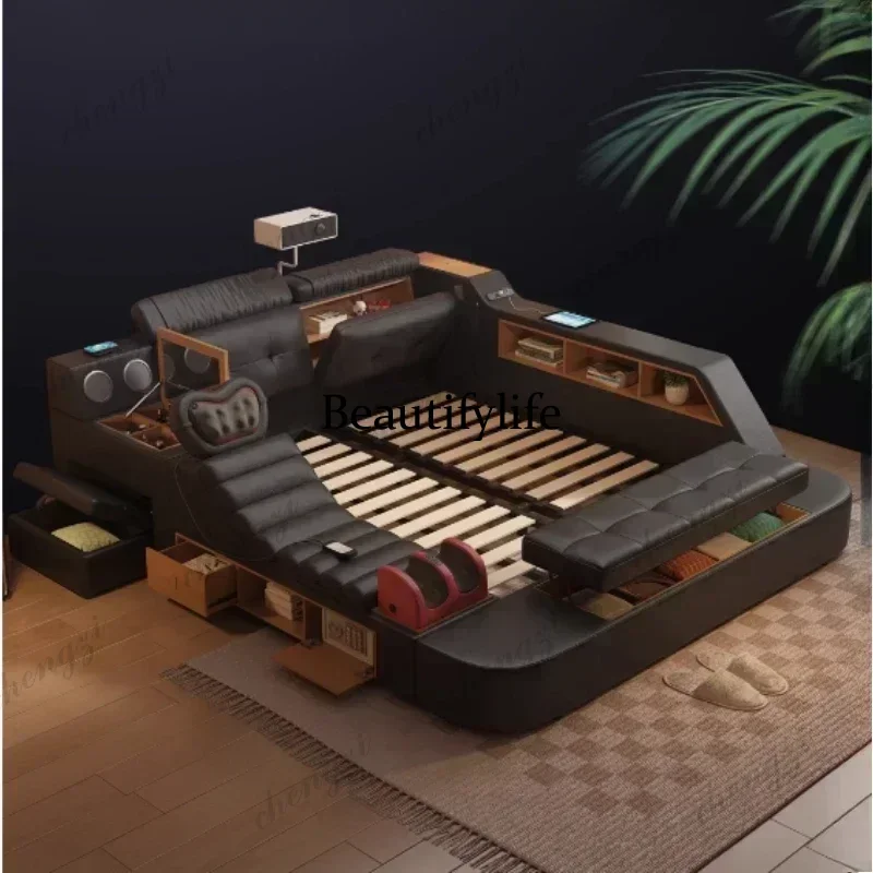 Cama doble tamaño King A182 ne - King Size Bed Frame With Storage Drawers reseña y precio