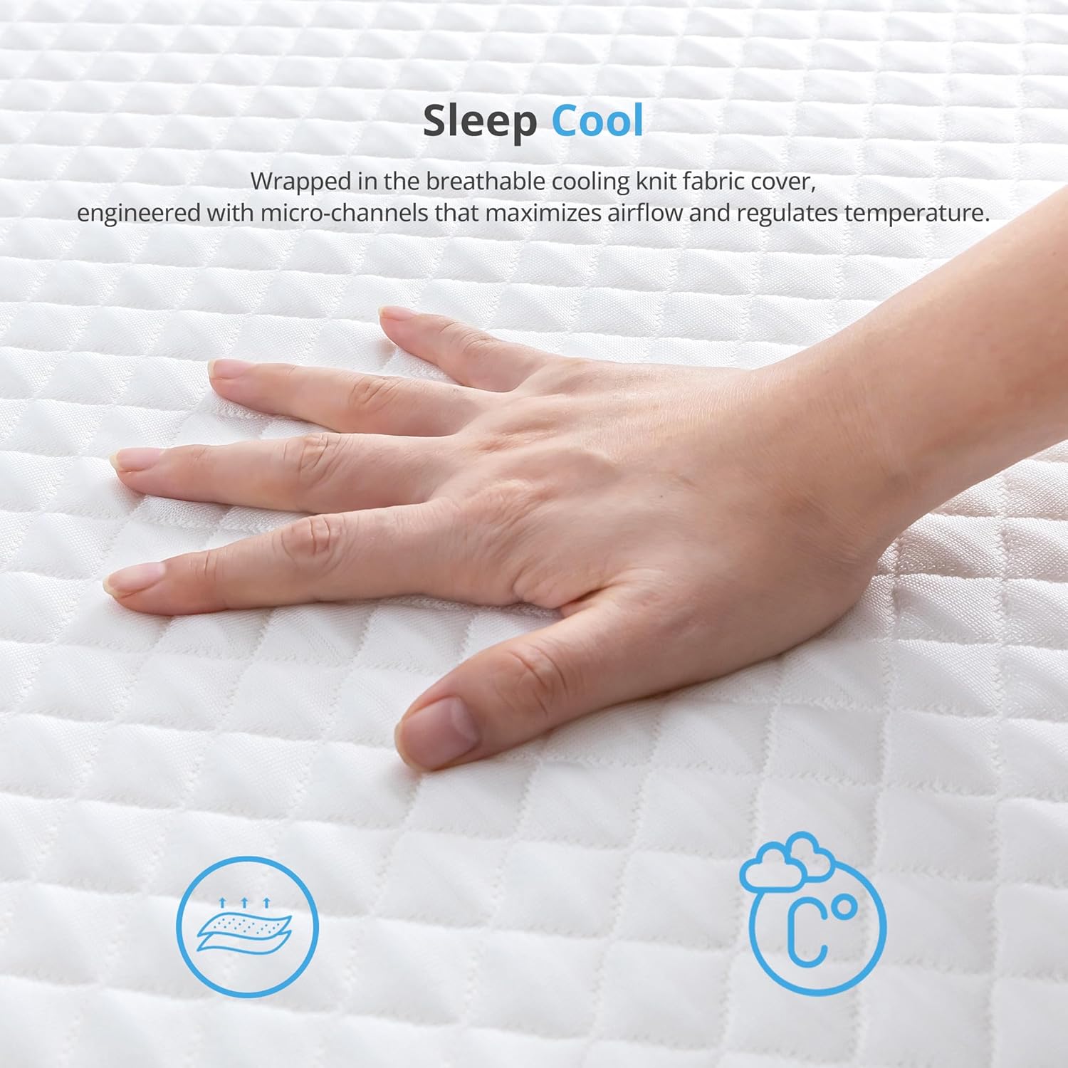 Colchón Queen de 14 Pulgadas e - Memory Foam Mattress In A Box Queen reseña y precio