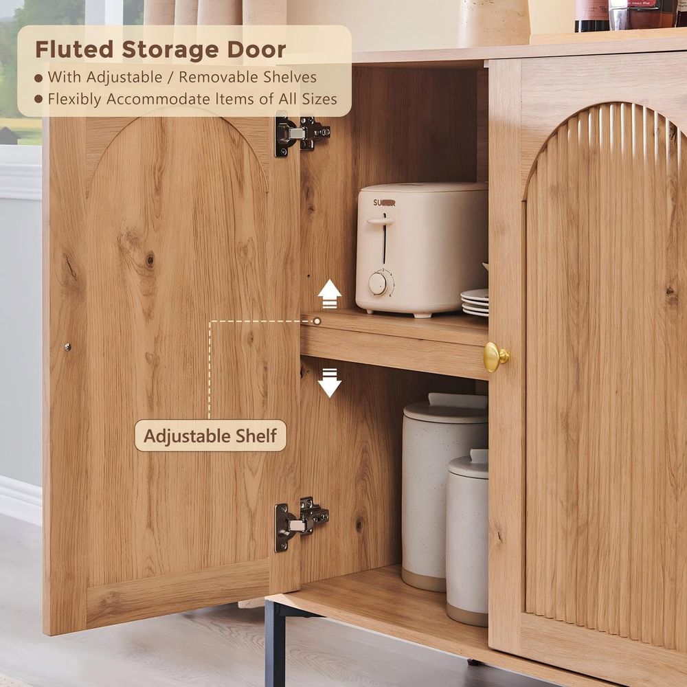 Mueble aparador arqueado de 61 - Storage reseña y precio