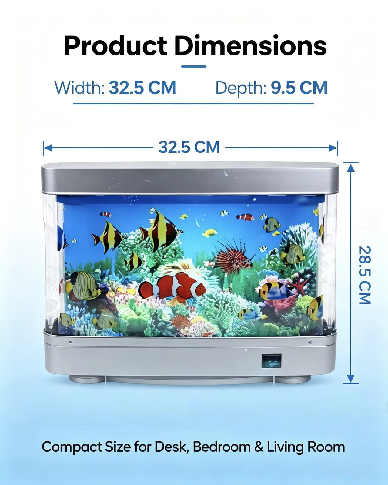 Lámparas para peceras tropical - Floating Nightstand With Led Light reseña y precio