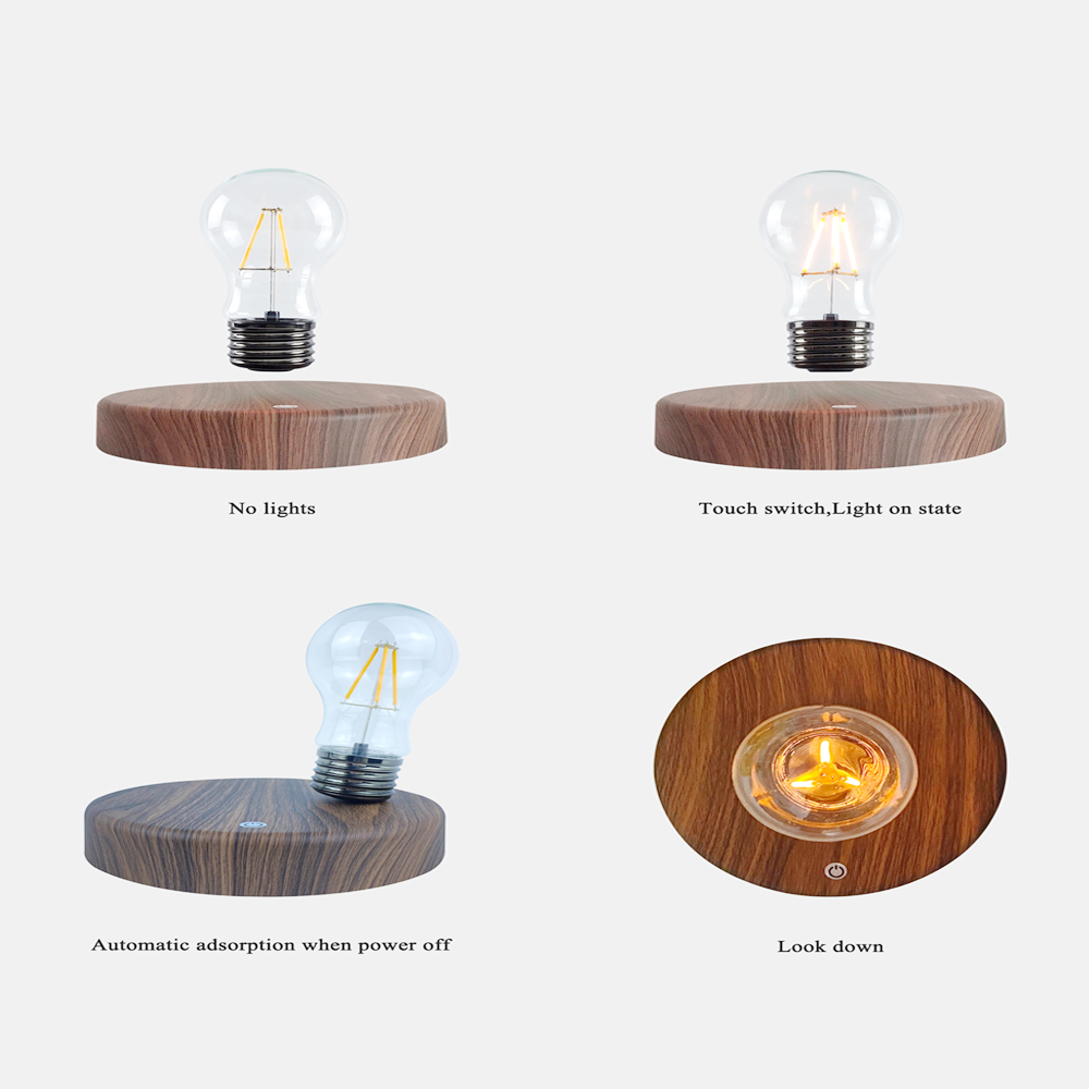 Lámpara de levitación magnétic - Floating Nightstand With Led Light reseña y precio