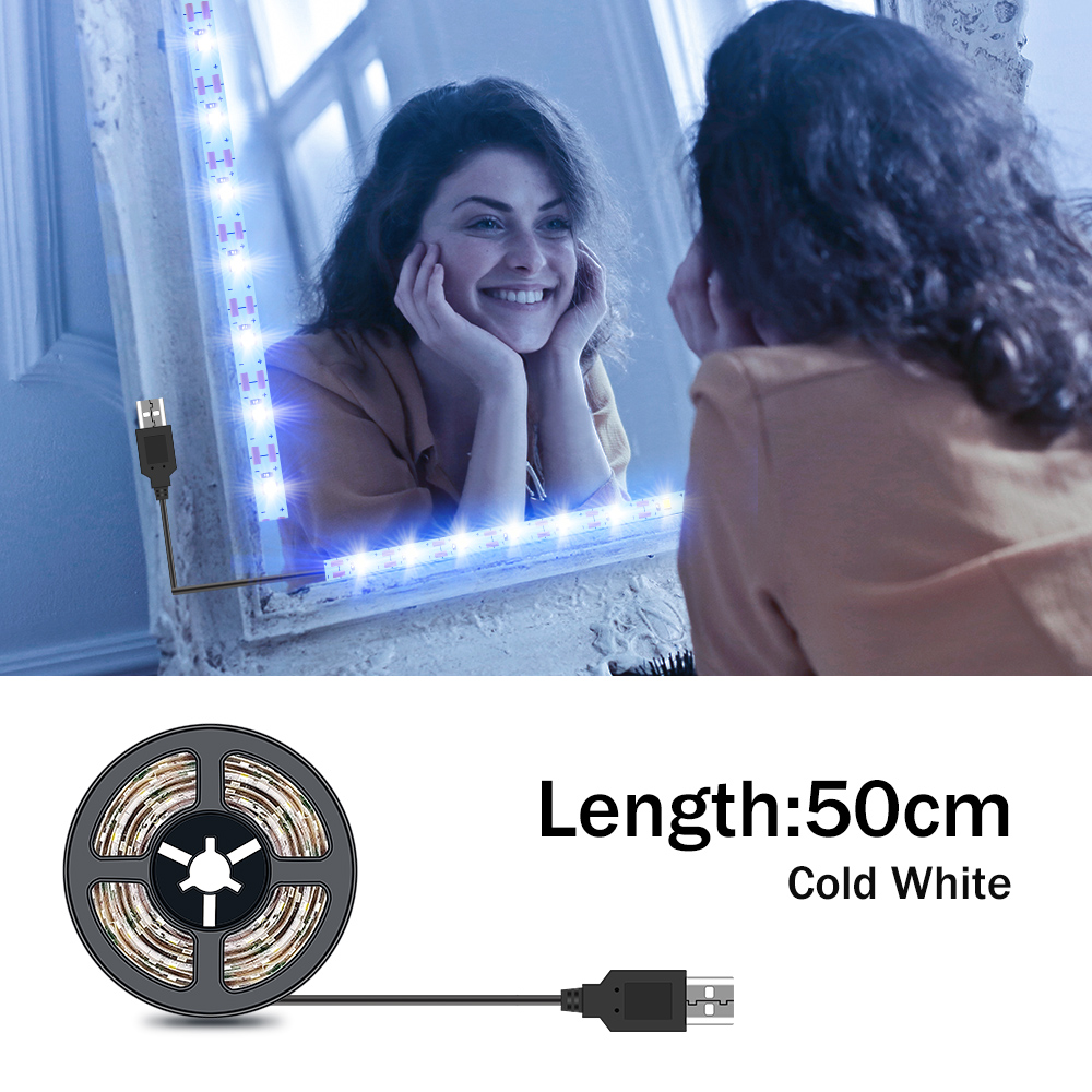 Tira de luces LED para espejo  - Dressing Table Vanity With Lighted Mirror reseña y precio