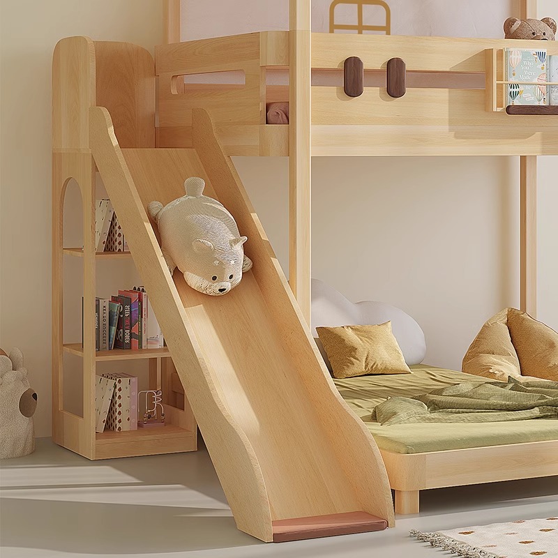 Diapositivas para litera, vent - Bunk Bed With Stairs And Slide reseña y precio