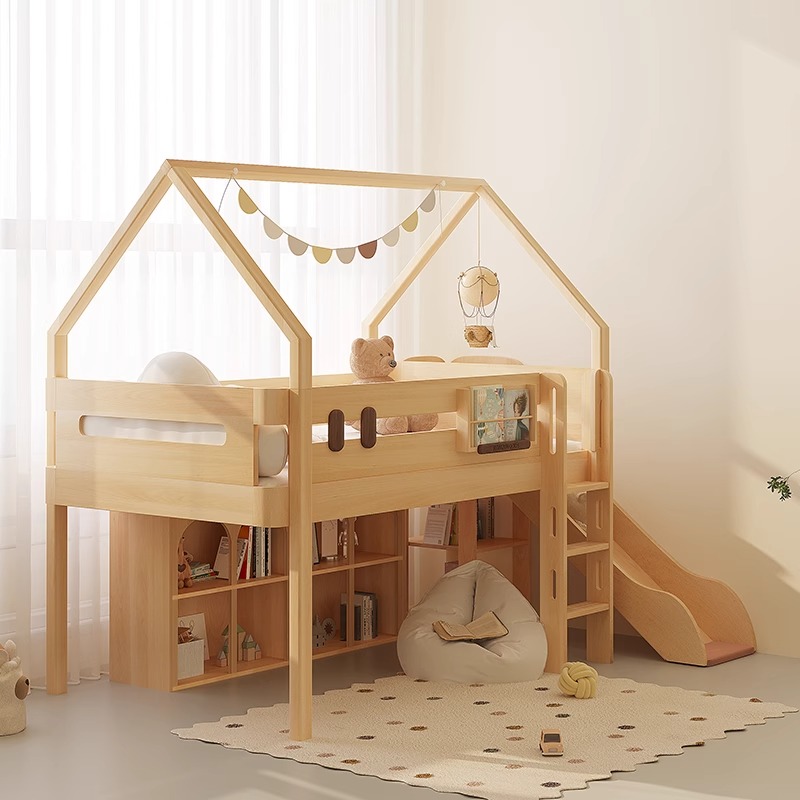 Diapositivas para litera, vent - Bunk Bed With Stairs And Slide reseña y precio