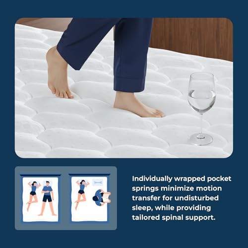 Colchón tamaño Queen de 12 pul - Memory Foam Mattress In A Box Queen reseña y precio
