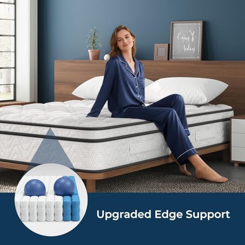 Colchón tamaño Queen de 12 pul - Memory Foam Mattress In A Box Queen reseña y precio