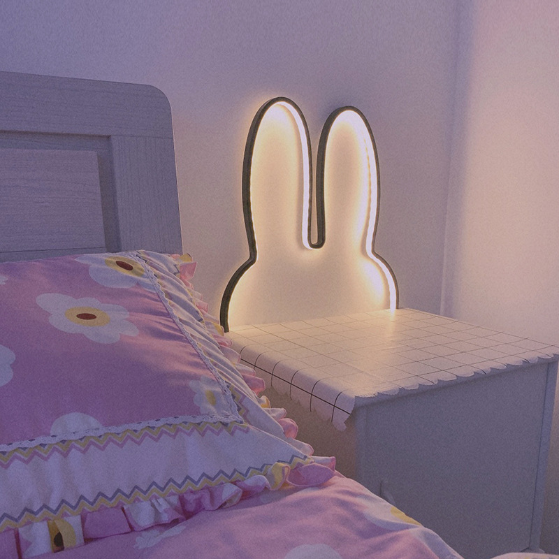Bonitas luces Led de pared de  - Floating Nightstand With Led Light reseña y precio
