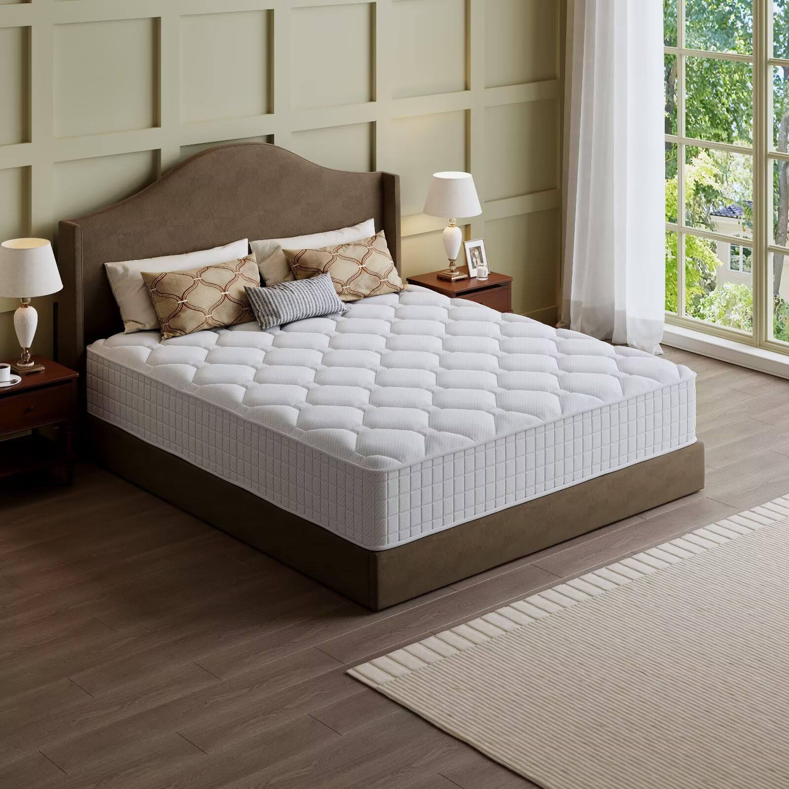 Colchón Queen, Colchón Híbrido - Memory Foam Mattress In A Box Queen reseña y precio